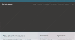 Desktop Screenshot of citiuspharma.com