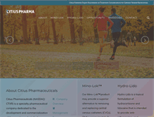 Tablet Screenshot of citiuspharma.com